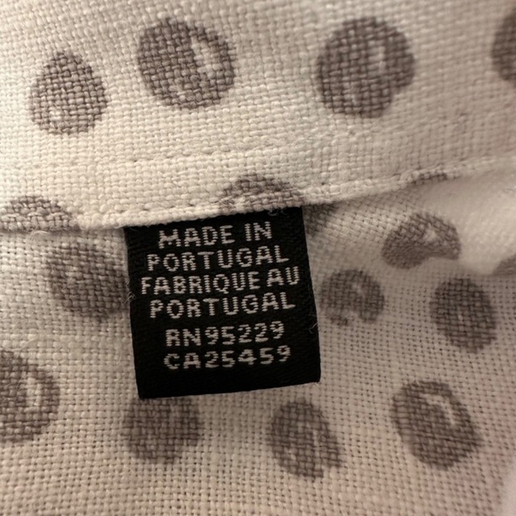 Ted Baker Linen Shirt Men Sz.5 US (XL - 42) Albert Button Up Chest Pocket Summer - Picture 13 of 15